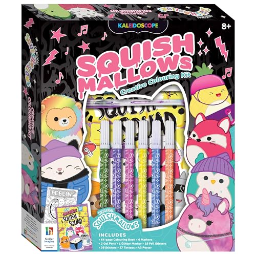 Super Squishmallows Colour & Activity Kit