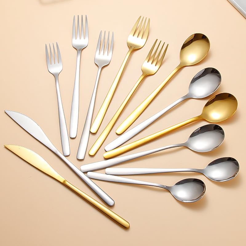 Set Cuchillos Cubiertos 18 Piezas Acero Inox miniatura 7