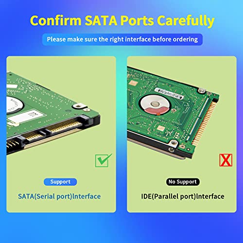 Dafurui 12-Pack Sata Iii Cable，Sata Iii 6.0 Gbps Data Cable Straight Black With Locking Latch 16 Inches Sata Cable Pack For Hdd、Ssd、Cd And Dvd Drives #TOP6