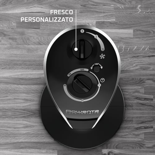 Rowenta Eole Infinite Ventilatore a Torre, Potente e Silenzioso, Risparmio Energetico, Fino a 3 Velocità, oscillazione fino a 180°, Timer, VU6620 - Immagine 5