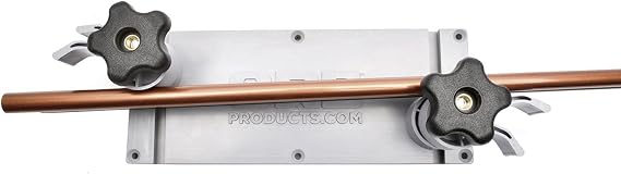 CRB Deflection Tool - Adjustable Rod Blank Comparison Tool with High-Strength Polymer Mounting Plate