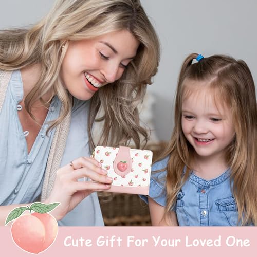 Image of Sunwel Fashion Girls Cutest Prints Wallet Card Slots Small Wallet with Zipper Coin Pouch Wallet for Women