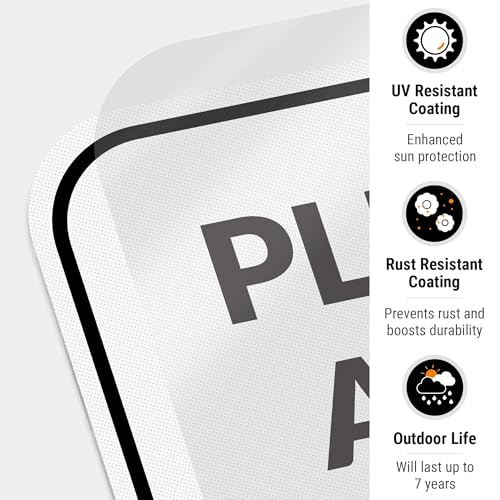 Image of Package Delivery Sign, Delivery Instructions Deliver All Package to Front Door Sign, 12x18 Inches, 3M EGP Reflective .063 Aluminum, Fade Resistant, Made in USA by Sigo Signs