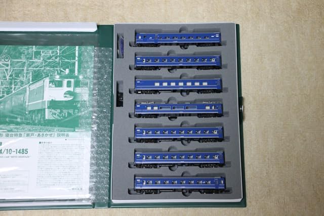 KATO 10-1484 10-1485 24系25形寝台特急「瀬戸・あさかぜ」7両基本