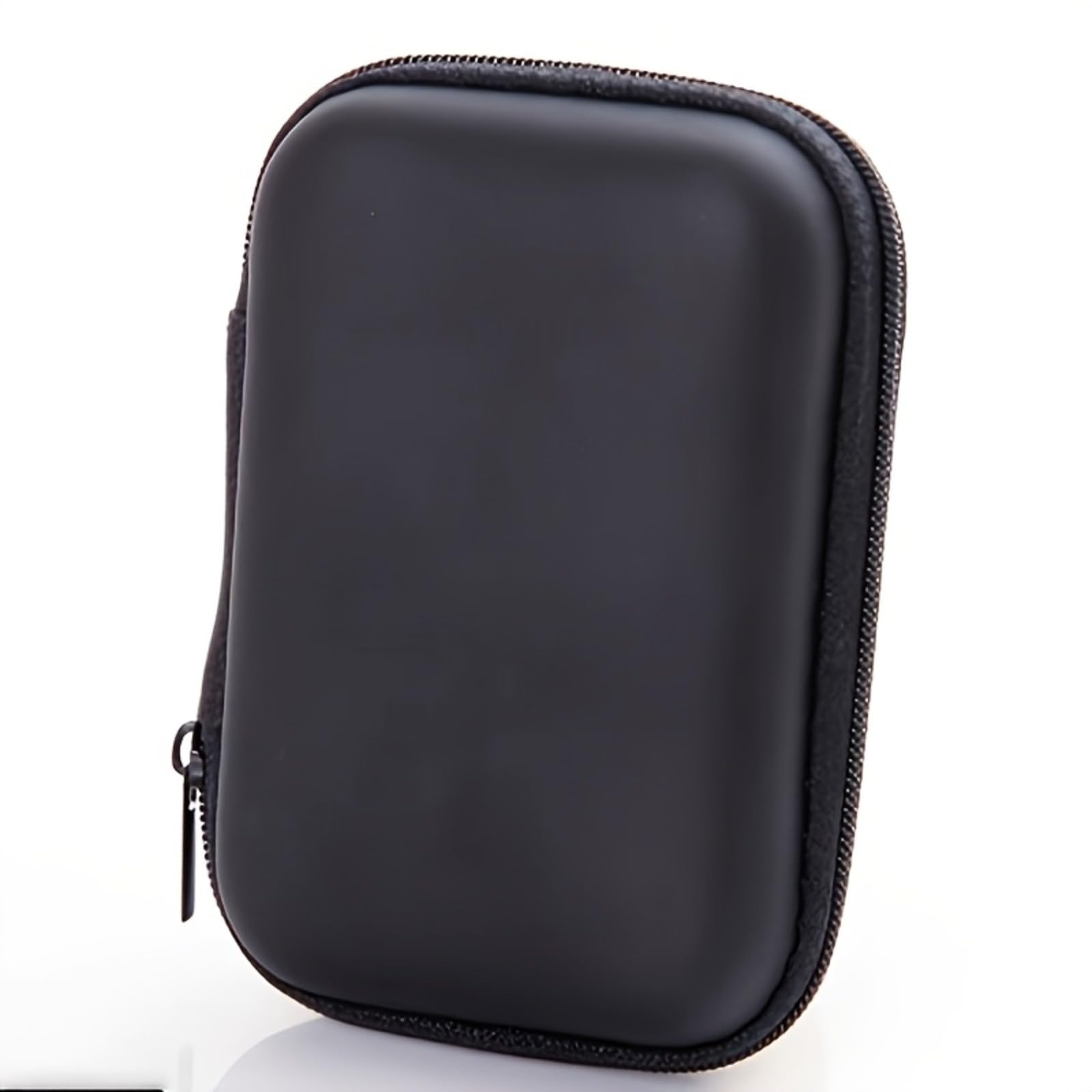 Digital Storage Organizer for Mobile Phone Accessories, Including Cables, Chargers and Earphones, Cable Organizer Pouch (Black)