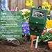 Soil PH Tester, Soil Moisture Meter, 3-in-1 Soil Test Kit for PH/Moisture/Light, Indoor Outdoor House Plant Water Meter, Soil Testing Probe Sensor Analyzer Detector Reader for Lawn Farm Gardening Tool
