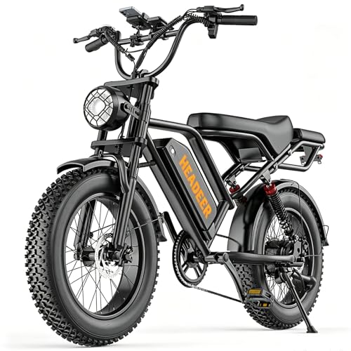 Bicicleta eléctrica para adultos BK20, batería extraíble 48 V 20 Ah, para espesar motocicletas eléctricas de neumáticos anchos antideslizantes, bicicletas de montaña, bicicletas de paseo, autonomía 50