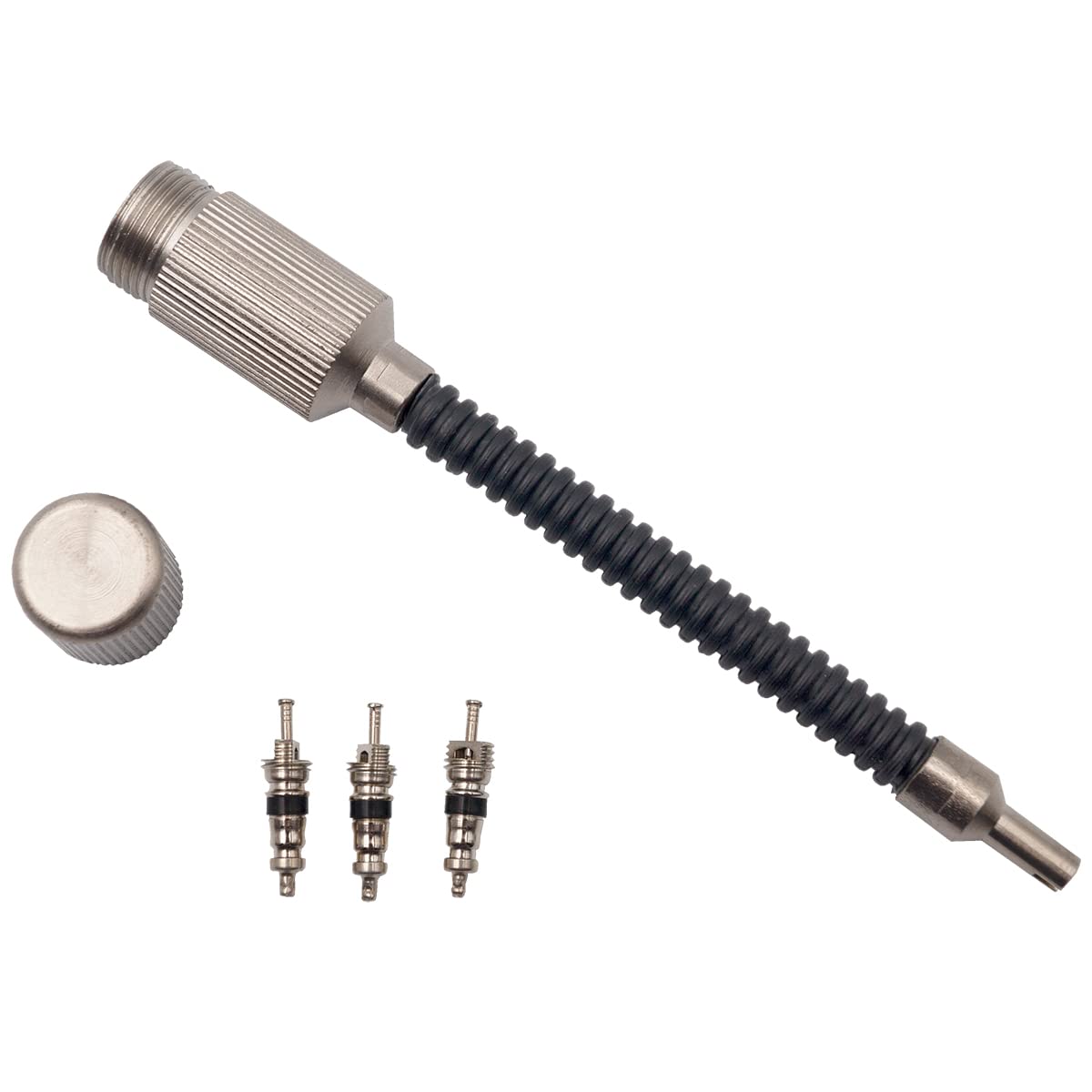 Supplying Demand FVCT4PLUS Flexible Valve Core Remover Tool With 3 Cores