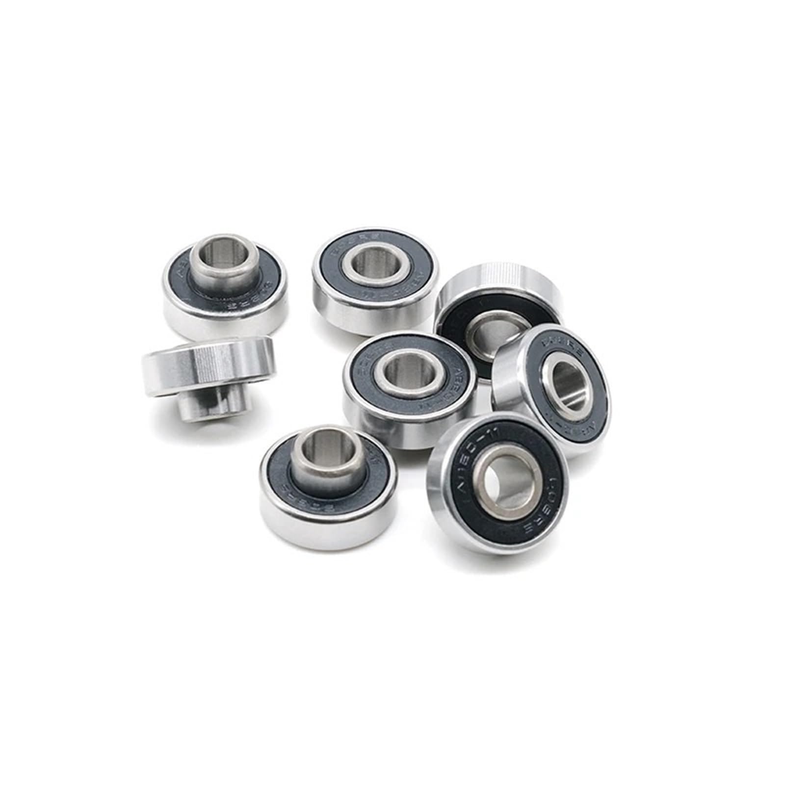 Roulements de skateboard à entretoise intégrée 2019 608RS, 8 pièces