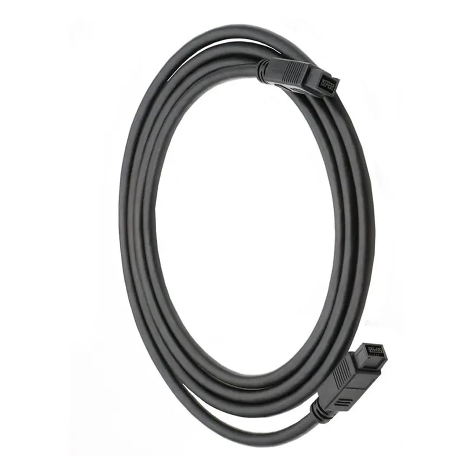 Câble de données IEEE 1394 Firewire 800 vers mâle 9 broches vers câble de données double blindage Noir 1,8 m 300 cm 4,5 m