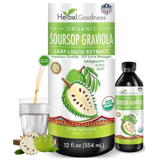 Soursop Leaf Extract 15X Strength