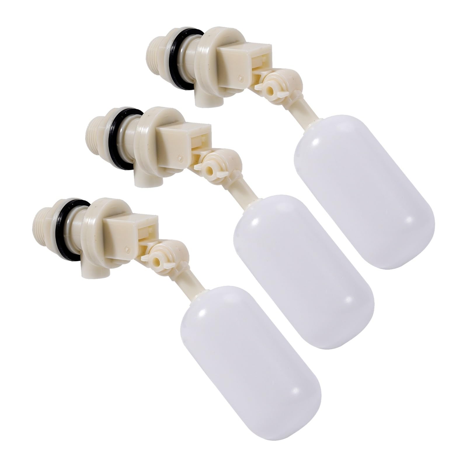 Vaeltor Men's One Color 4Pcs Dn20 3/4Inch Thread Water Level Valve Floating Ball Water Valve Water Level Observation Farm Breeding Cattle Sheep Drinking