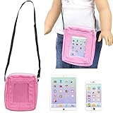 Dress Along Dolly 3pc Cell Phone, Computer Tablet, and Laptop Accessory Bag Set for American 18'...