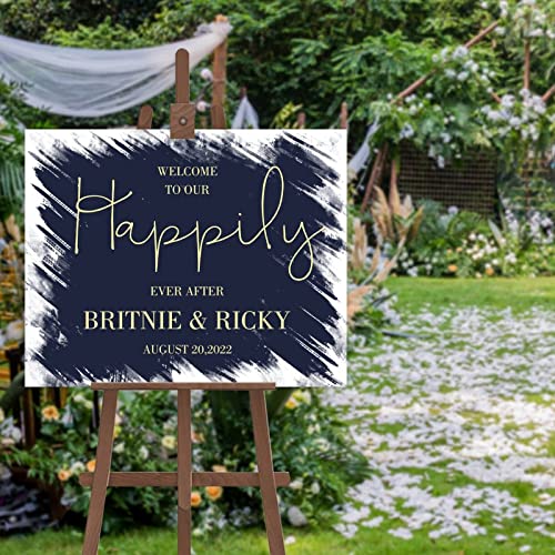 Panneau de calligraphie moderne personnalisé anniversaire et fête