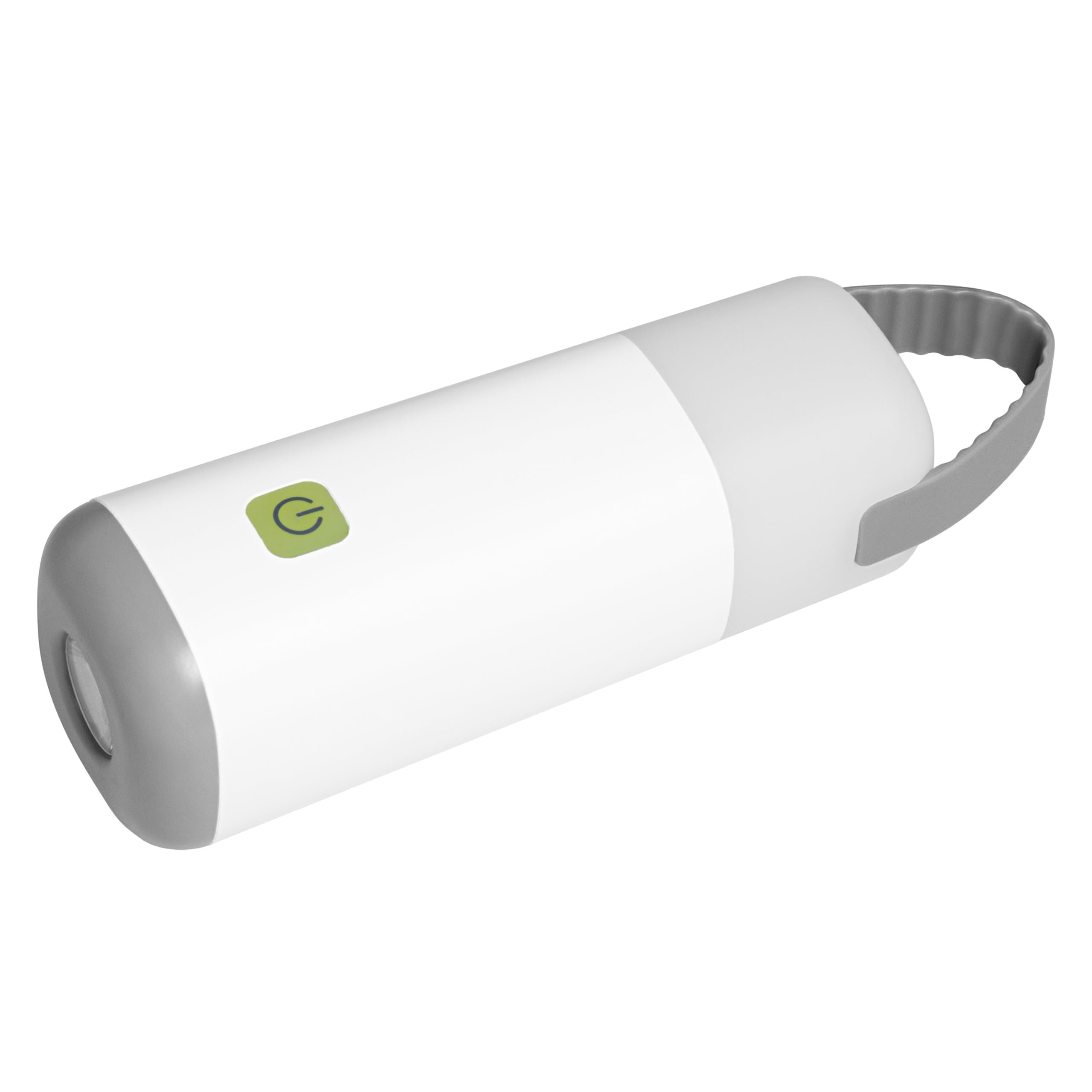 Osram mobiles LED Nachtlicht mit Powerbank, 3000–4000 K, Taschenlampenfunktion, USB-wiederaufladbar, IP20, für den Innenbereich, Grau/Weiß