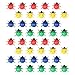 TOYANDONA 50 Unidades de Imanes de Nevera de Mariquita 3D Pegatinas Magnéticas de Refrigerador Mini Imán de Mariquita Signo Decoraciones de Nevera para Casillero Pizarra de Oficina Cocina