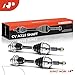 A-Premium Pair (2) Front CV Axle Shaft Assembly Compatible with Volkswagen Touareg 2004-2010 & Audi Q7 2007-2010 & Porsche Cayenne 2003-2006 2008-2010, Driver and Passenger Side