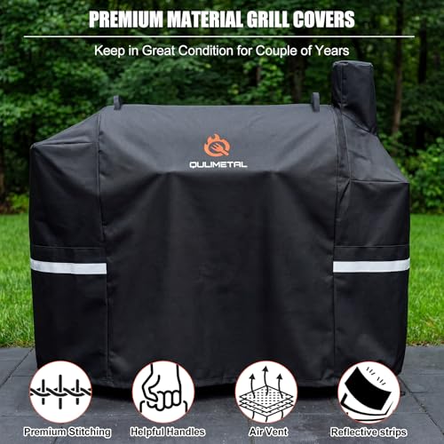 Image of QuliMetal Grill Cover for Pit Boss Austin XL /Rancher XL 1000