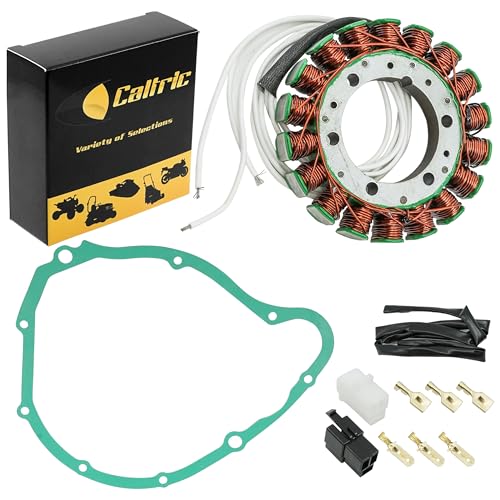 Caltric Stator and Gasket Compatible With Suzuki Intruder 1400 Vs1400Glp 1987-2004