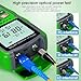 Rechargeable Optical Power Meter A-MC70-30 (-70~+10dBm) mini Fiber Cable Tester for SC/FC/ST/LC Interface 4-in-1 Function with Fiber Test Pen 30 & RJ45 LED Equipped with 1 FC-LC Adapter