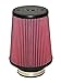 Airaid 701-451 Universal Clamp-On Air Filter: Round Tapered; 3.5 in (89 mm) Flange ID; 7 in (178 mm) Height; 6 in (152 mm) Base; 4.625 in (117 mm) Top