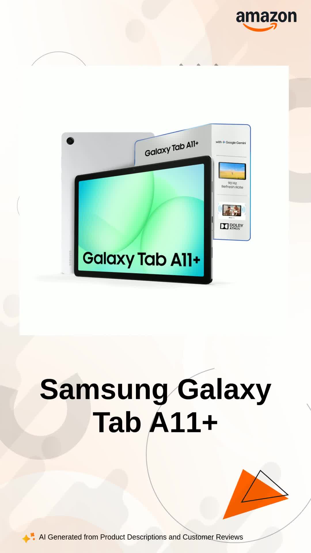 Samsung Galaxy Tab A11+ [Smartchoice], 27.82 cm (11 inch) Display