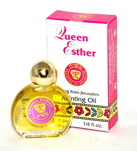 Bethlehem Gifts TM Queen Esther - Messiah (Masheiach) Anointing Oil - 7.5ml (1/4 OZ)