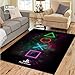 Produktbild Haiqings Playstation Controller Tasten Gamepad Teppich Home Decor Schlafzimmer Küche Wohnzimmer Bodenmatte Fußmatte Outdoor Teppiche 160x230cm
