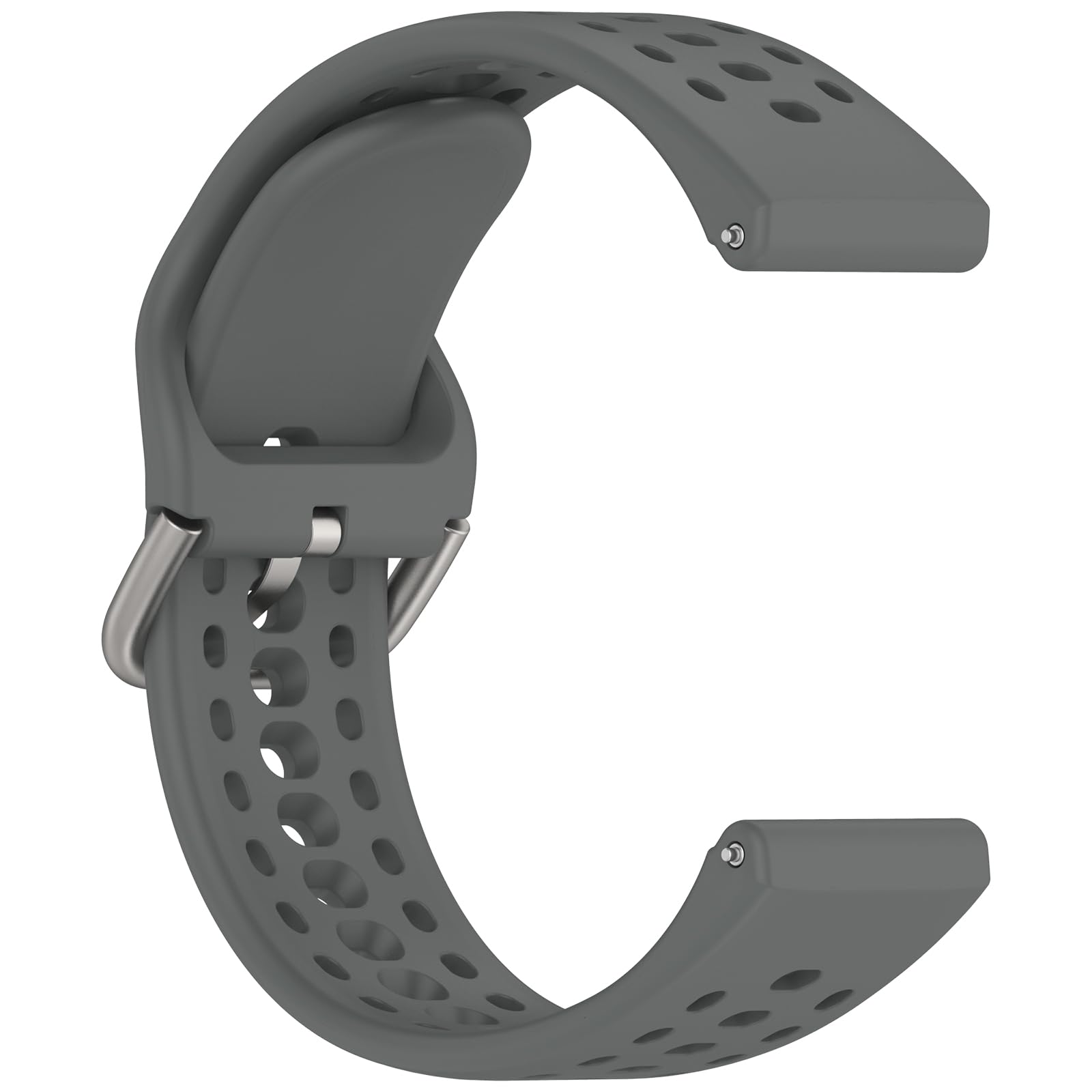 Cinturino di ricambio per Amazfit Bip 6/Bip 5, 22 mm, in silicone, a sgancio rapido, per smartwatch Amazfit GTR 4/3/3 Pro/2/2e/GTR da 47 mm (senza tracker)