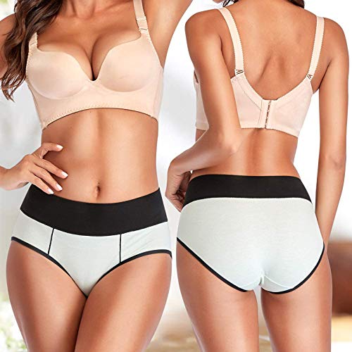Underwear For Women,Women's Cotton Stretch Underwear Ladies Mid Rise Briefs Panties #TOP1
