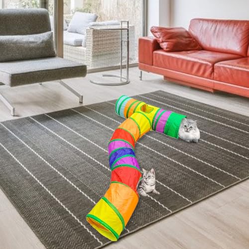 Casa plegable para gatitos con accesorios de equipo para mascotas de raza interior 3