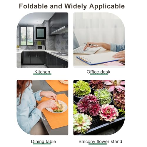 Étagère de rangement de cuisine pliable inox pour studio - 8