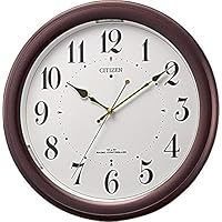 Amazon.co.jp: リズム(RHYTHM) シチズン 掛け時計 電波時計 暗所