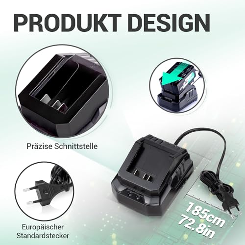 Chargeur de batterie lithium-ion 18V DCA fini les pannes - 6