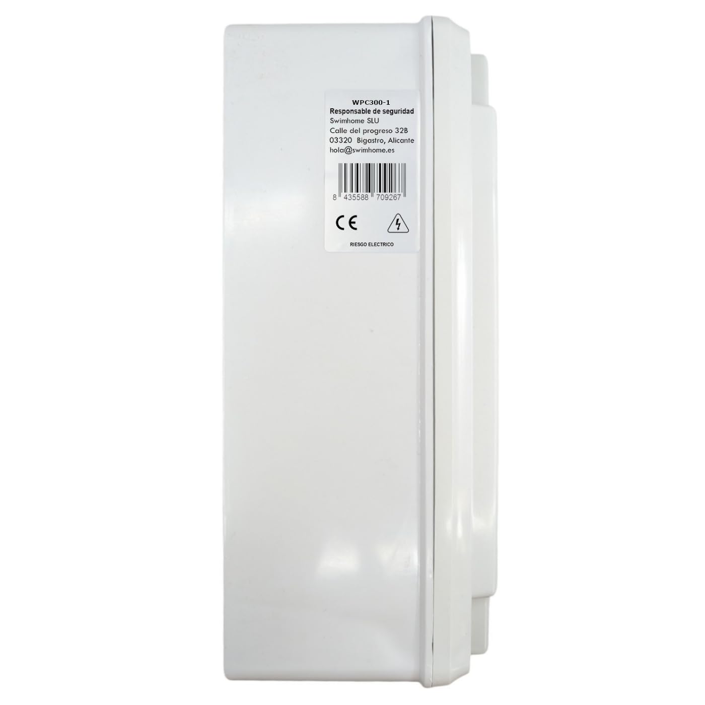 SWIMHOME Cuadro Eléctrico Piscina, Guardamotor 1 CV, Transformador 300W 12V AC, Reloj Programador, IP65