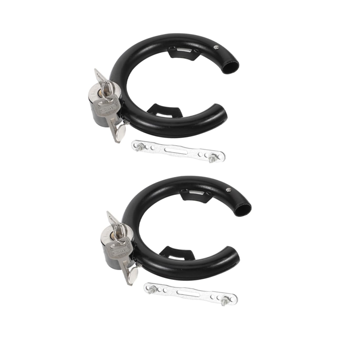 NAMOARLY Long-Lasting Bike Security Locks 2 Pack of Scratch-Proof Bike Chain Locks