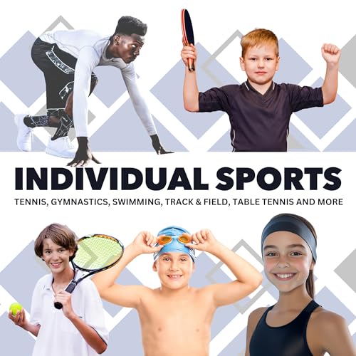 Individual Sports (Mini Movers Sports Series) Ages 6-12: Covers Tennis, Gymnastics, Swimming, Track & Field, & Table Tennis: Engaging Learning for Young ... (Sports Series for Kids Aged 6-12) Book 3)