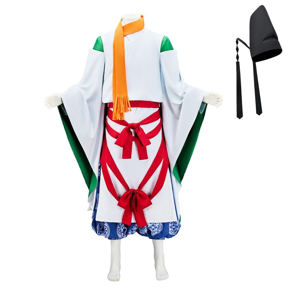 Amazon.co.jp: 諏訪頼重 コスプレ衣装セット 帽子付き 和風 浴衣