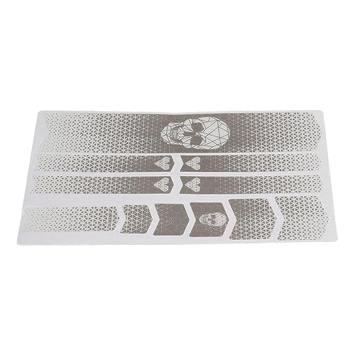 Cinta protectora para cuadro de bicicleta Qqmora, gruesa y decorativa de PVC, resistente a impactos y abrasión, para bicicletas de montaña y ruta, 11 piezas miniatura 2