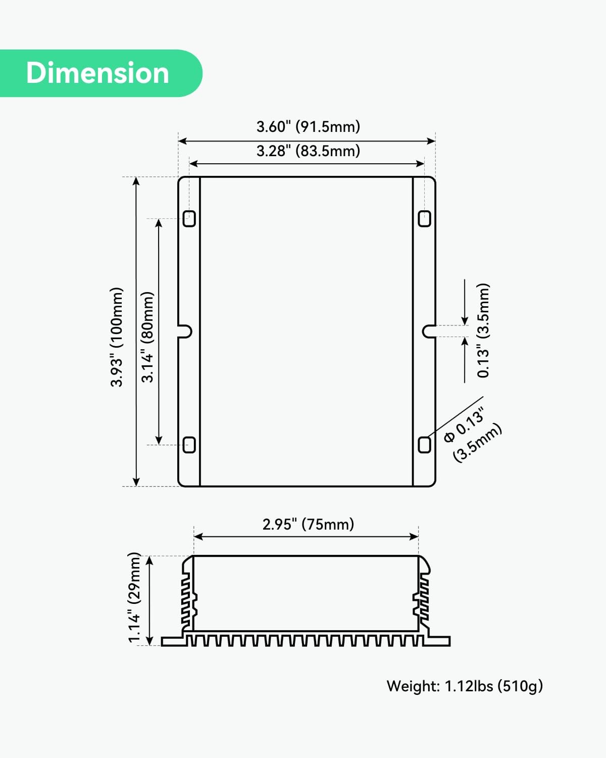 LINOVISION MPPT 12V/24V 10A Contrôleur de charge solaire avec télécommande RS485 et accès au cloud pour le système de caméra alimenté par l'énergie solaire, le lampadaire, la remorque solaire.