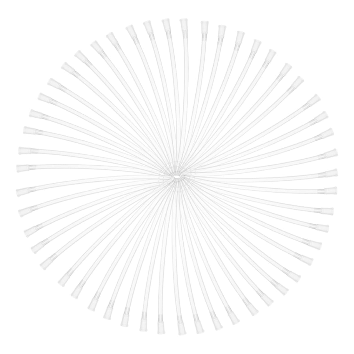 Parliky 100pcs Baby Bird Parrot Tubes Hose for Baby Birds Feeder Supplies for Budgies Cockatiels and Small Parrots