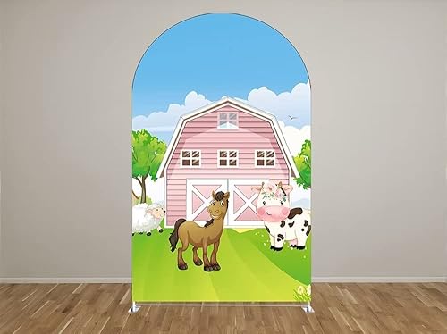 Miniatura 7 de Telón de fondo de arco Chiara para decoración de fiesta de cumpleaños, baby shower