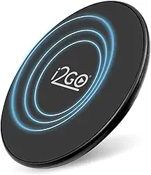 I2GO, Carregador por indução, 10W Chumbo, Preto, i2GO PRO