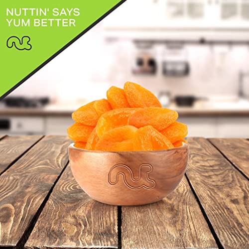 Sun Dried Turkish Apricots, No Sugar Added (32Oz - 2 Lb) Packed Fresh In Resealable Bag - Sweet Fruit Snack Treat - Healthy Food, All Natural, Vegan, Kosher Certified #TOP1