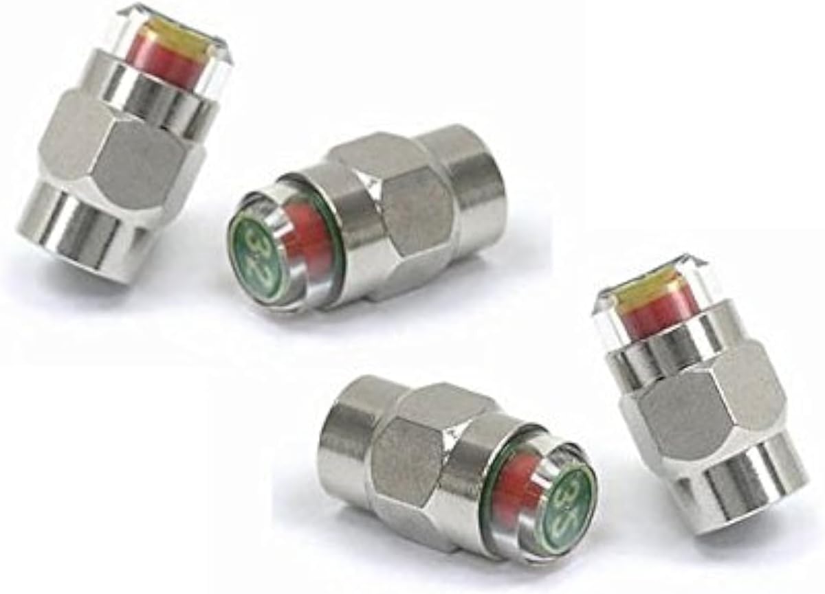 Gozens26-80psi TPMS Tire Pressure Monitor Valve Stem Cap Tyre Sensor Indicator (42 PSI)