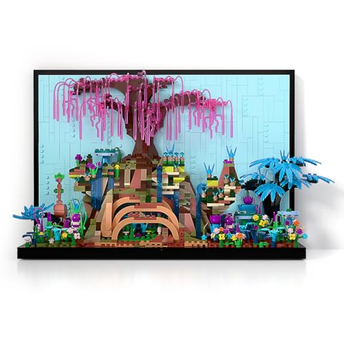 Image of Micro Brick Tree of Life Building Set, Creative Nature World Model, 3D Wall Art Home Office Decoration or Table Display, Collectible Display Set, Ideas Gift Building Toy for Adults,Teens Ages 8+ Kids