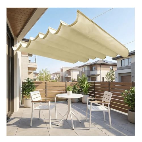 Voile d'ombrage pour pergola résistant pour protéger terrasse et tonnelle - 2