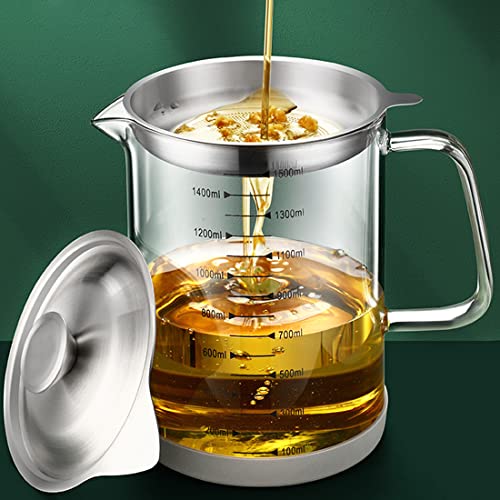 VOPHIA Glass Bacon Grease Container