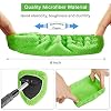 Tallew 20 Pack Windshield Cleaner Microfiber Pads Fit Car Window Cleaning Tool Replaceable Glass Wipes Inside Car Windshield Supplies, Fits 4-6 Inch Tools, 4 Colors