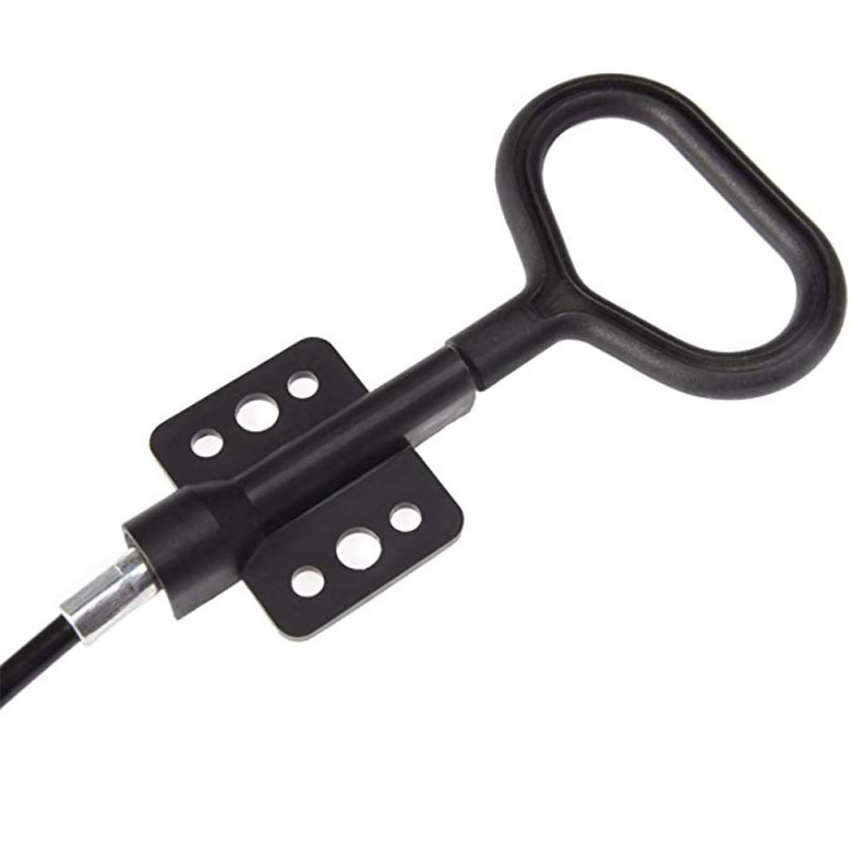2Pezzi Maniglia Sblocco per Reclinabile con Cavo Acciaio Carbonio Maniglie Ricambio per e Poltrone Installazione Facile e Comfort Ottimale Nero